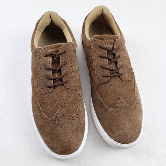Orthocomfoot Orthopedic Oxford Shoe Mens 12 46 Brown Leather Diabetic Lace Up main image 10